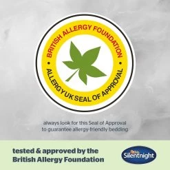 Silentnight Anti-Allergy Mattress Topper - Single -Home Furnishings Store 6864453 R Z003A