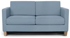 Habitat Rosie 2 Seater Fabric Sofa Bed - Pale Blue