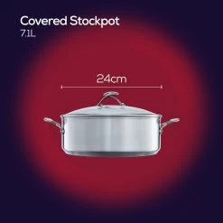 Circulon S Series 30cm Stainless Steel Stock Pot -Home Furnishings Store 7048955 R Z010A