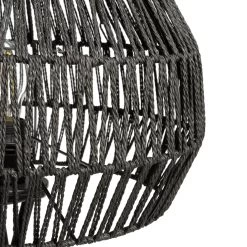 Habitat Global Rope Tripod Floor Lamp - Black -Home Furnishings Store 7485068 R Z003A