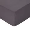 Habitat Brushed Cotton Charcoal Fitted Sheet - Toddler