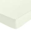 Habitat Pure Cotton 200TC Cream Deep Fitted Sheet - Single