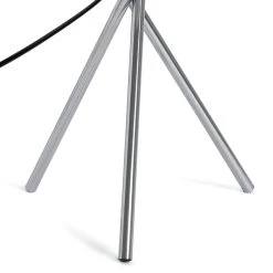 Habitat Tripod Table Lamp - Grey And Chrome -Home Furnishings Store 8569282 R Z003A