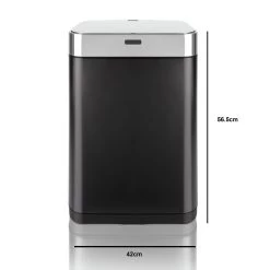 Tower 60 Litre Recycling Sensor Bin - Black -Home Furnishings Store 8719898 R Z020A
