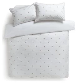 Habitat Tufted Spot Blush Pink Bedding Set - Single -Home Furnishings Store 8741897 R Z002A