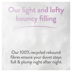 Slumberdown Full And Bouncy 10.5 Tog Duvet - Single -Home Furnishings Store 8800927 R Z006A