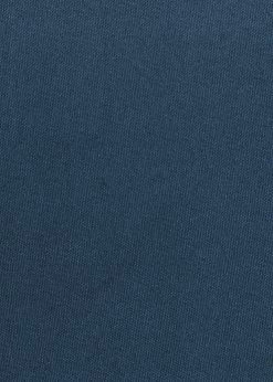 Habitat Callie Velvet Footstool - Petrol Blue -Home Furnishings Store 8864475 R Z017A