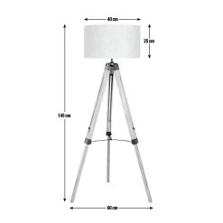 Habitat Highland Lodge Tripod Floor Lamp -Home Furnishings Store 8875660 R Z020A