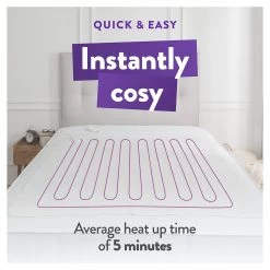 Slumberdown Warm And Cosy Electric Underblanket - Single -Home Furnishings Store 8888602 R Z006A