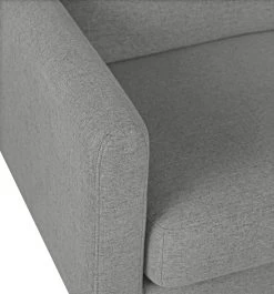 Habitat Remi Fabric Armchair In A Box - Light Grey -Home Furnishings Store 8896395 R Z006A
