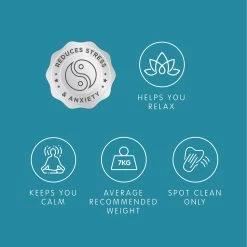 Slumberdown Wellbeing Weighted Adults Blanket - 7kg -Home Furnishings Store 8942919 R Z011A