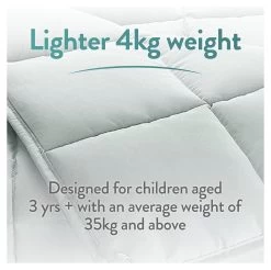 Slumberdown Wellbeing Kids Weighted Blanket - 4Kg -Home Furnishings Store 8942926 R Z006A