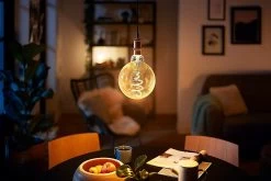 Philips LED Filament E27 6.5W (40W) Dim Giant Bulb + Cord -Home Furnishings Store 8957935 R Z004A