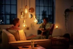 Philips LED Filament E27 6.5W (40W) Dim Giant Bulb + Cord -Home Furnishings Store 8957935 R Z006A