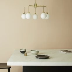 Habitat Boyd Flush Ceiling Light - Brass -Home Furnishings Store 8982687 R Z003C