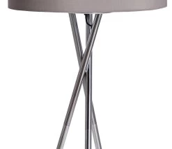 Habitat Tripod Floor Lamp - Grey And Chrome -Home Furnishings Store 9132742 R Z003A