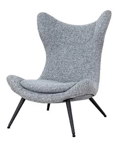 Habitat Robbie Fabric Accent Chair - Grey -Home Furnishings Store 9134362 R Z002A