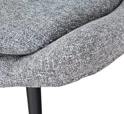 Habitat Robbie Fabric Accent Chair - Grey -Home Furnishings Store 9134362 R Z005A