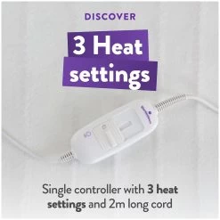 Slumberdown Essentials Electric Underblanket - Small Double -Home Furnishings Store 9169131 R Z003A