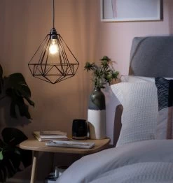 Habitat Kanso Wire Pendant Shade - Black -Home Furnishings Store 9199462 R Z002A