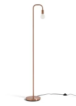 Habitat Rayner Floor Lamp - Rose Gold -Home Furnishings Store 9222061 R Z002A