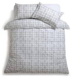 Habitat Spot Print Grey Bedding Set - Single -Home Furnishings Store 9311350 R Z002A