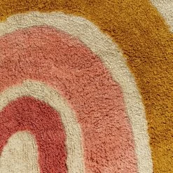 Habitat Kids Rainbow Tufted Flatweave Cotton Rug -120x170cm -Home Furnishings Store 9338302 R B001