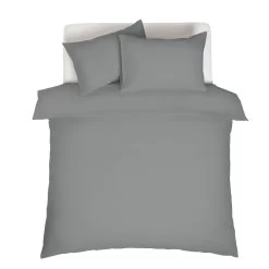 Habitat Cool Tencel Cotton Dove Grey Bedding Set - Single -Home Furnishings Store 9376113 R Z002A