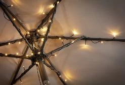 Garden By Sainsbury's Warm White Parasol Solar String Lights -Home Furnishings Store 9378678 R Z002C