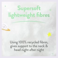 Slumberdown Anti Bacterial Soft Support Pillow - Toddler -Home Furnishings Store 9379426 R Z010A