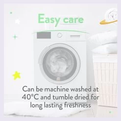 Slumberdown Anti Bacterial Soft Support Pillow - Toddler -Home Furnishings Store 9379426 R Z012A