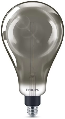 Philips LED Filament E27 6.5W (25W) Dim Giant Bulb - Smoky