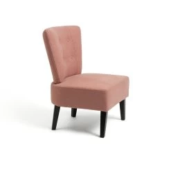 Habitat Delilah Fabric Cocktail Chair - Pink -Home Furnishings Store 9397336 R Z004A