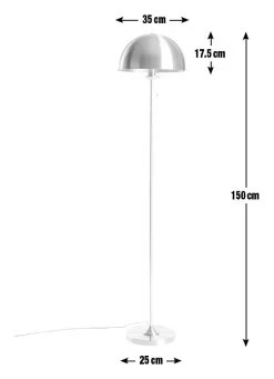 Habitat Manor House Floor Lamp - Brass -Home Furnishings Store 9406375 R E001