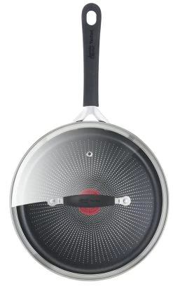 Tefal Jamie Oliver 25cm Non Stick Stainless Steel Saute Pan -Home Furnishings Store 9409217 R Z007A