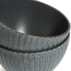 Habitat 12 Piece Stoneware Felicity Dinner Set - Blue -Home Furnishings Store 9410251 R Z004A