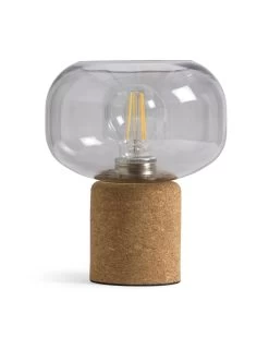Habitat Pallas Cork Desk Lamp - Natural