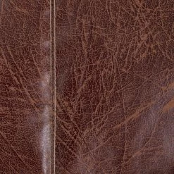 Habitat Kaikoo Faux Leather Footstool - Brown -Home Furnishings Store 9448319 R Z017A