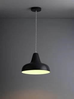 Habitat Aerial Spun Aluminium Pendant Light - Grey -Home Furnishings Store 9455209 R Z002C
