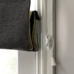 Habitat Blackout Plain Roman Blind - Slate Grey - 3ft -Home Furnishings Store 9485705 R Z004C