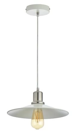 Habitat Pixie Pendant Light - Off White