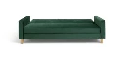 Habitat Brooks Clic Clac Storage Fabric Sofa Bed - Green -Home Furnishings Store 9504466 R Z004A