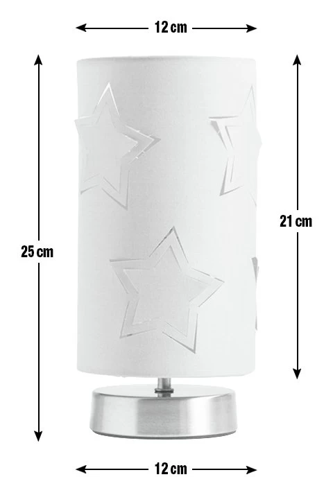 Habitat Kids Star Cut Out Table Lamp - Grey 5 Habitat Kids Star Cut Out Table Lamp - Grey - Image 5