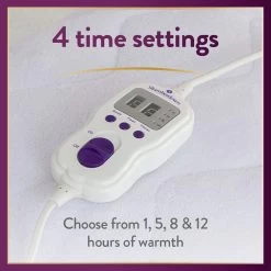 Slumberdown Perfectly Warm Luxury Electric Blanket-Double -Home Furnishings Store 9519767 R Z006A