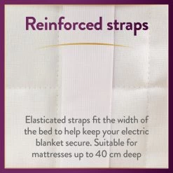 Slumberdown Perfectly Warm Luxury Electric Blanket-Double -Home Furnishings Store 9519767 R Z009A