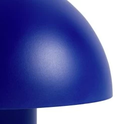 Habitat Ngami Mushroom Aluminium LED Touch Table Lamp - Blue -Home Furnishings Store 9521535 R Z002A