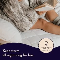 Dreamland Intelliheat Dual Control Mattress Protector - King -Home Furnishings Store 9523571 R Z003A