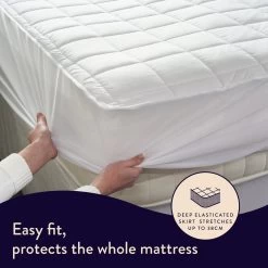 Dreamland Intelliheat Dual Control Mattress Protector - King -Home Furnishings Store 9523571 R Z005A
