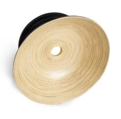 Habitat Hypnos Spun Bamboo 2 Tier Shade - Black -Home Furnishings Store 9523832 R Z003A