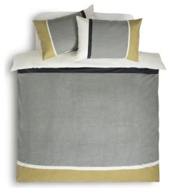 Habitat Country Block Stripe Grey Bedding Set - Single -Home Furnishings Store 9528741 R Z002A